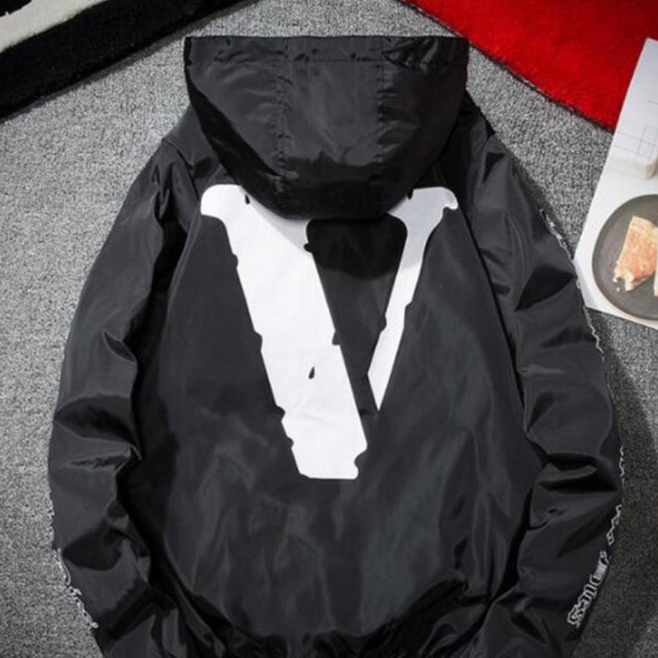 Vestes Vlone Windbreaker Sunscreen Noir Hommes | NOMJ-08148617