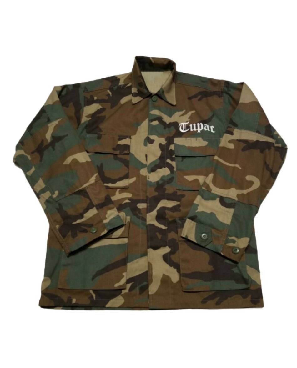 Vestes Vlone 2Pac Shakur All Eyez On Me  Camouflage Hommes | WJAQ-21271387