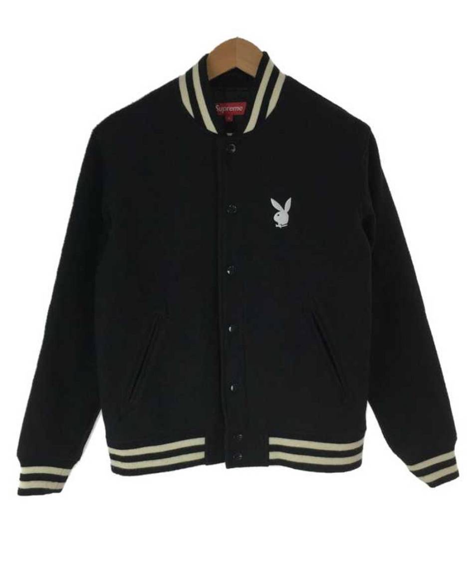 Vestes Vlone PLAYBOY Varsity Noir Hommes | JDAQ-62030114