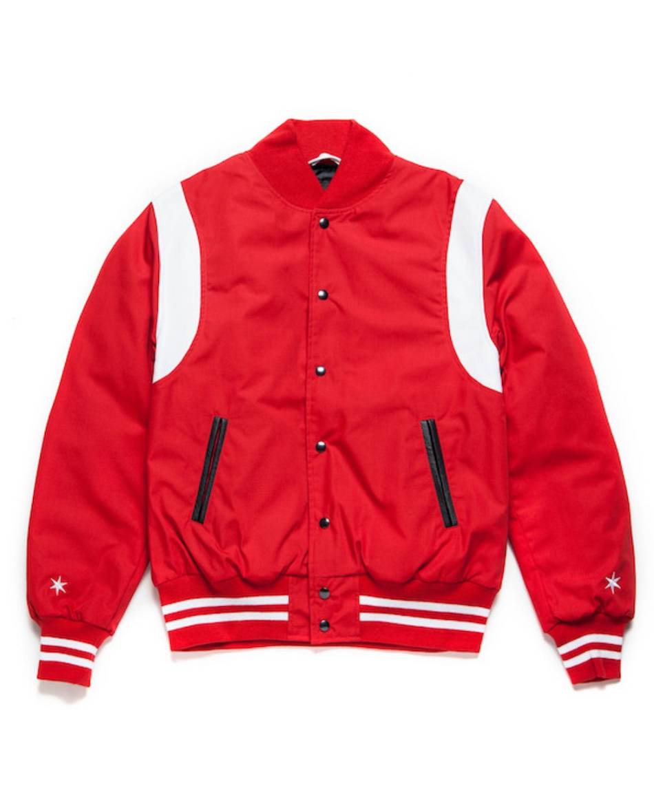 Vestes Vlone Black Scale Golden Bear Varsity Noir Rouge Hommes | WFYK-94645311