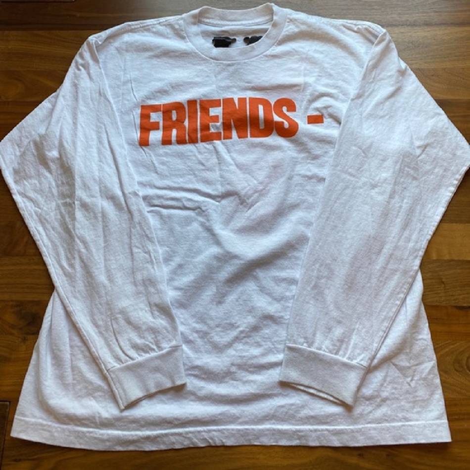 Manche longue Vlone Friends Tee Blanche Hommes | TLZE-58937341