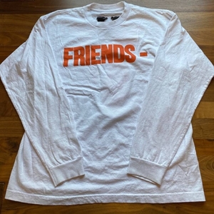 Manche longue Vlone Friends Tee Blanche Hommes | TLZE-58937341