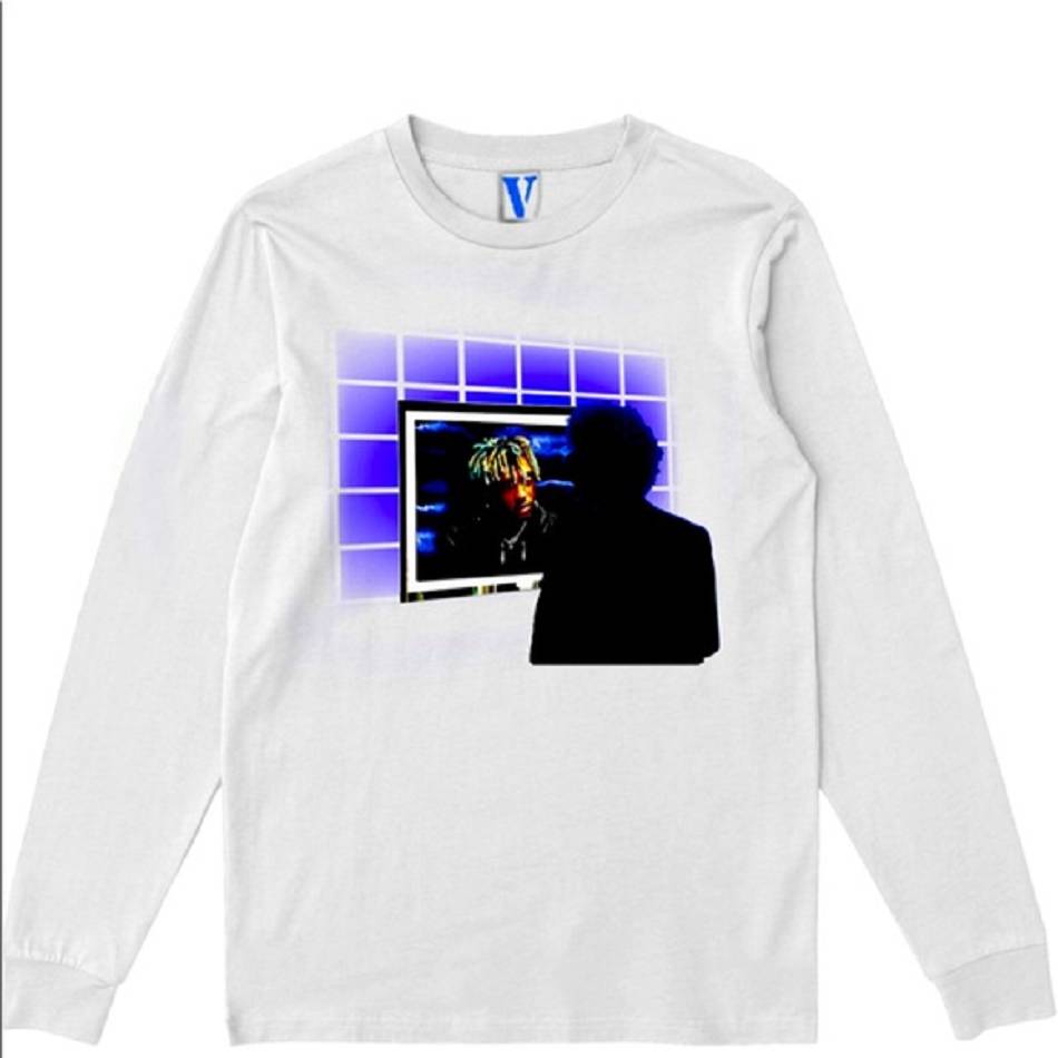 Manche longue Vlone Juice WRLD Blanche Hommes | PAUY-19315093