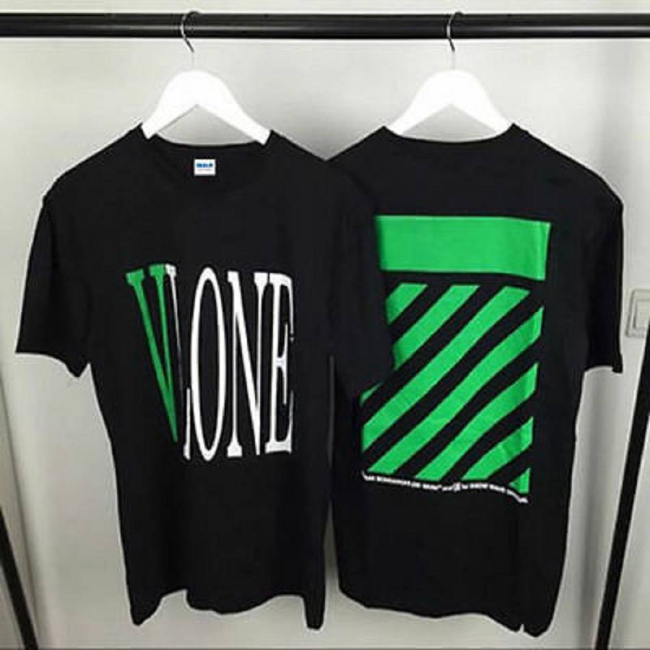 T Shirts Vlone Fragment Parking Ginza Friend Noir Hommes | FCAY-21949739