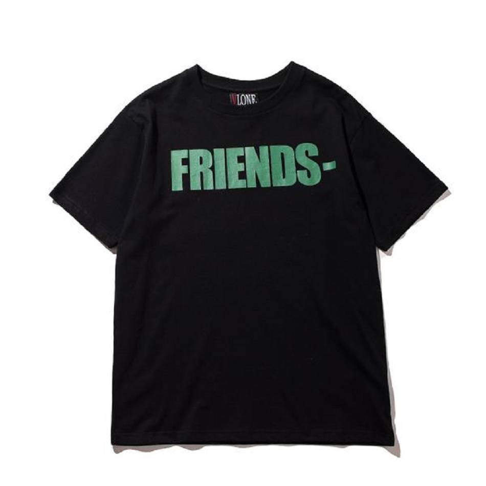 T Shirts Vlone Friends Snake Noir Hommes | MOPJ-00764894