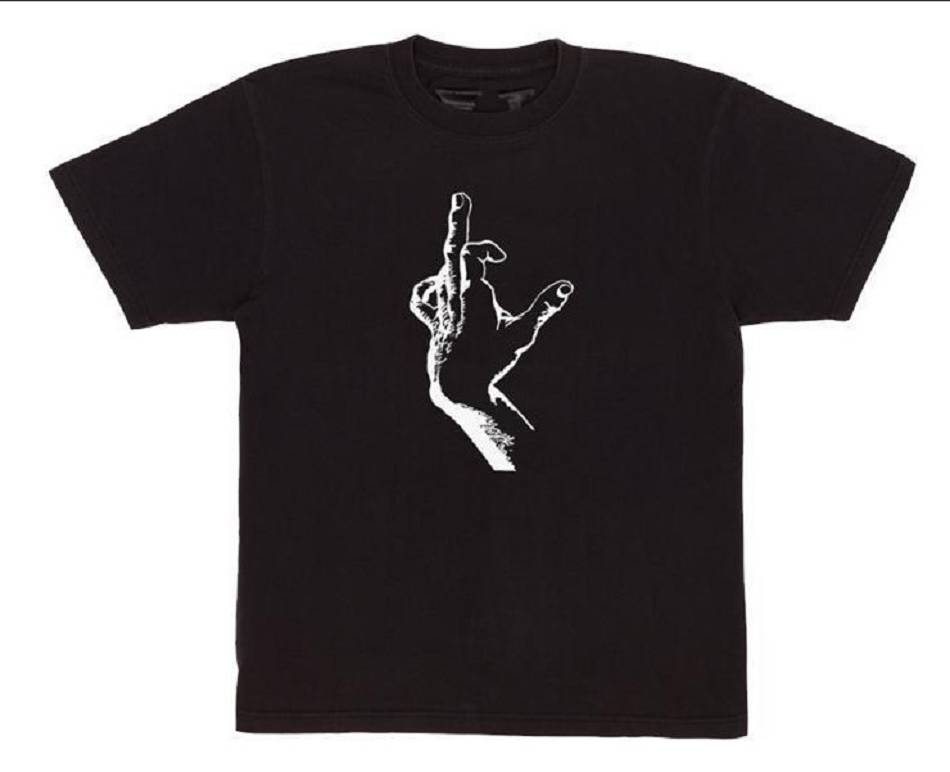 T Shirts Vlone Fuck School Noir Hommes | GTVB-26185551