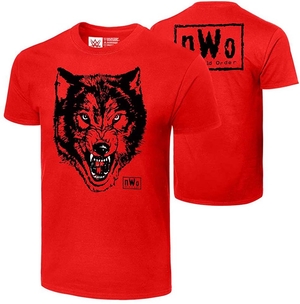 T Shirts Vlone NWO WOLFPAC GOOD INTENTIONS Rouge Hommes | JSKT-08686281