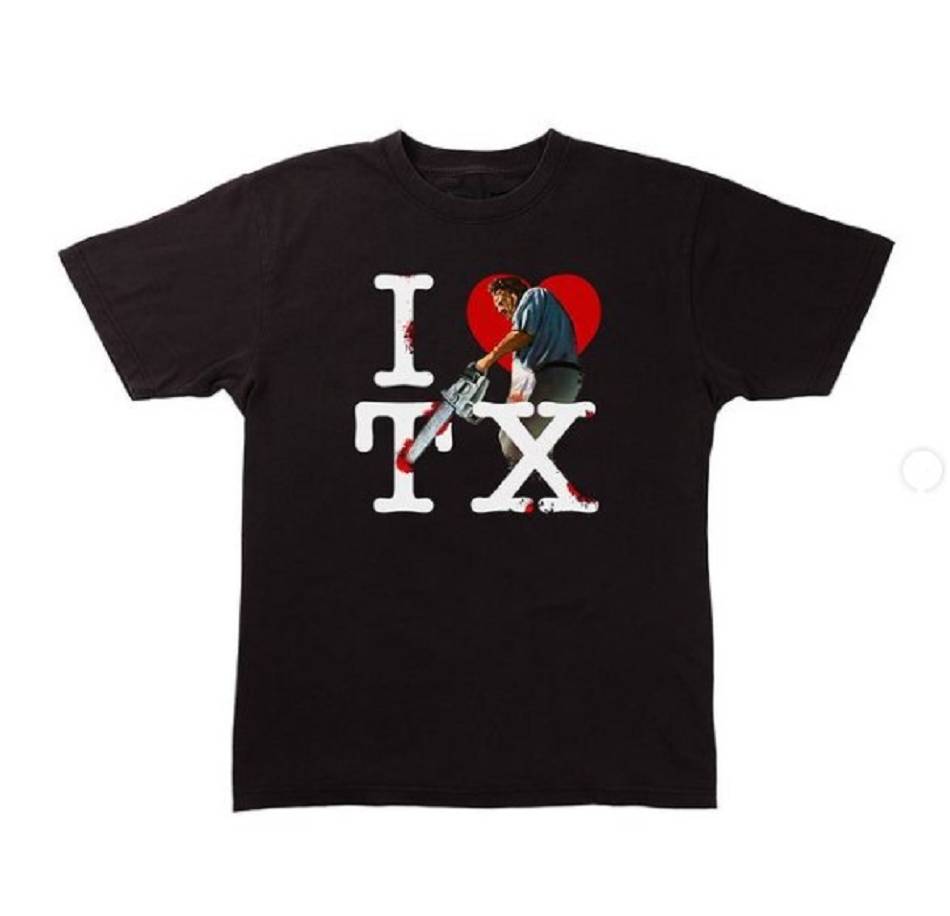 T Shirts Vlone I love Texas Noir Hommes | DNHP-25394791