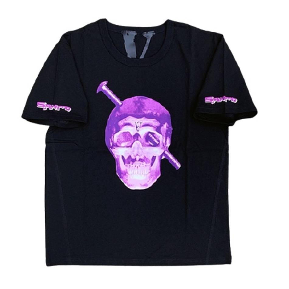 T Shirts Vlone Screwhead Staple Noir Violette Hommes | KCUV-45512057