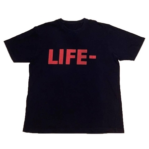 T Shirts Vlone Life Noir Hommes | MJPG-26299365