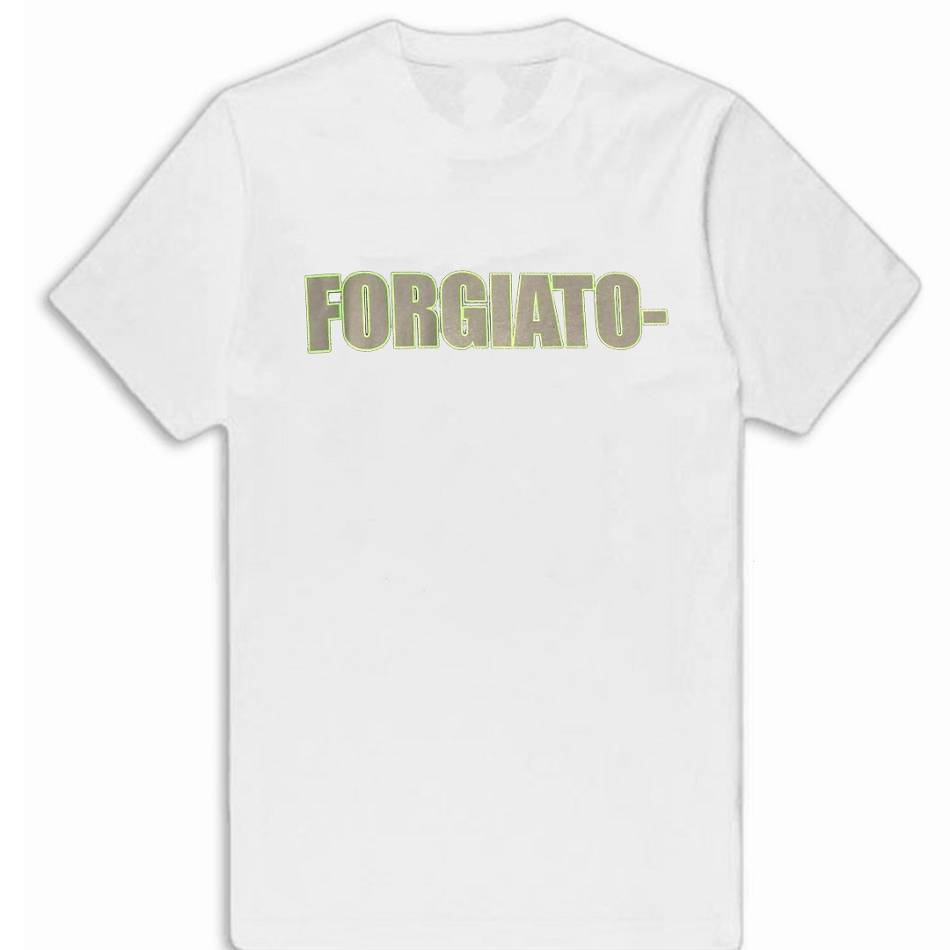 T Shirts Vlone Forgiato Blanche Hommes | IYUS-85652814