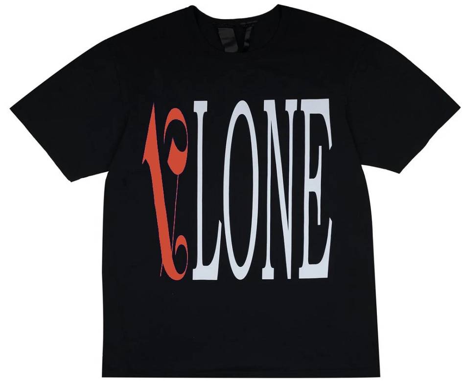 T Shirts Vlone x Palm Angels Rouge Noir Hommes | ZLNA-99495424