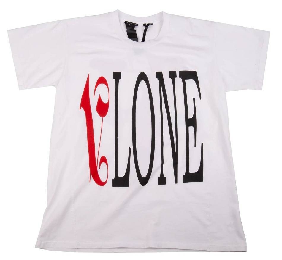 T Shirts Vlone x Palm Angels Rouge Blanche Hommes | TVRX-96968700