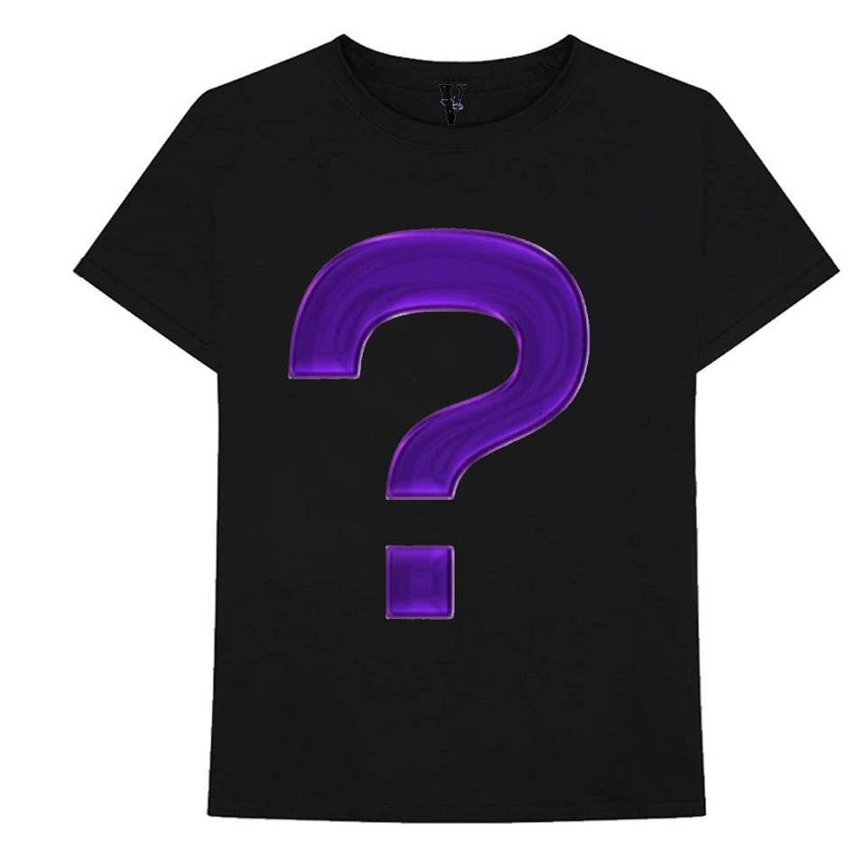 T Shirts Vlone Mystery Noir Hommes | SFZB-39293070