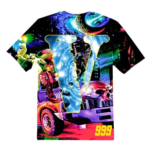 T Shirts Vlone Juice WRLD x Cosmic Racer Multicolore Hommes | PTWS-86760174