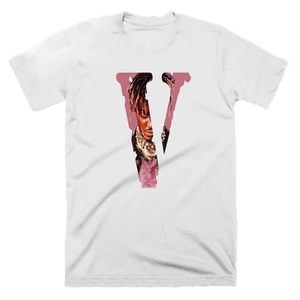 T Shirts Vlone Juice Wrld Classiche Blanche Hommes | ZEHX-83379926