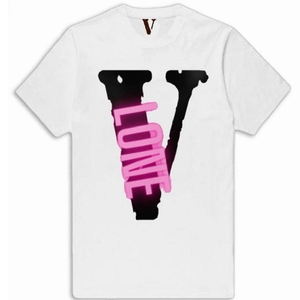 T Shirts Vlone Black Shade Blanche Hommes | NSAL-47819083