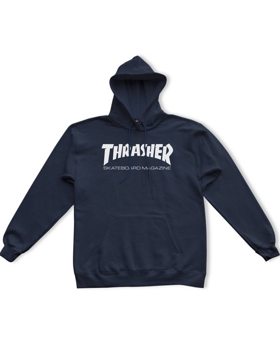 Thrasher Vlone Skate Mag Bleu Marine Hommes | ZEKZ-24232371