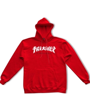 Thrasher Vlone Godzilla Rouge Hommes | KWAB-15584527