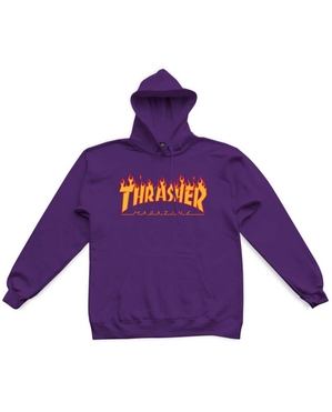 Thrasher Vlone Flame Logo Violette Hommes | HVPV-85639819