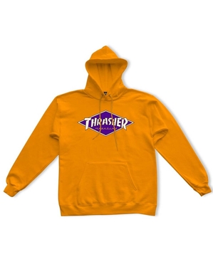 Thrasher Vlone Diamond Logo Jaune Hommes | XWIM-71414066