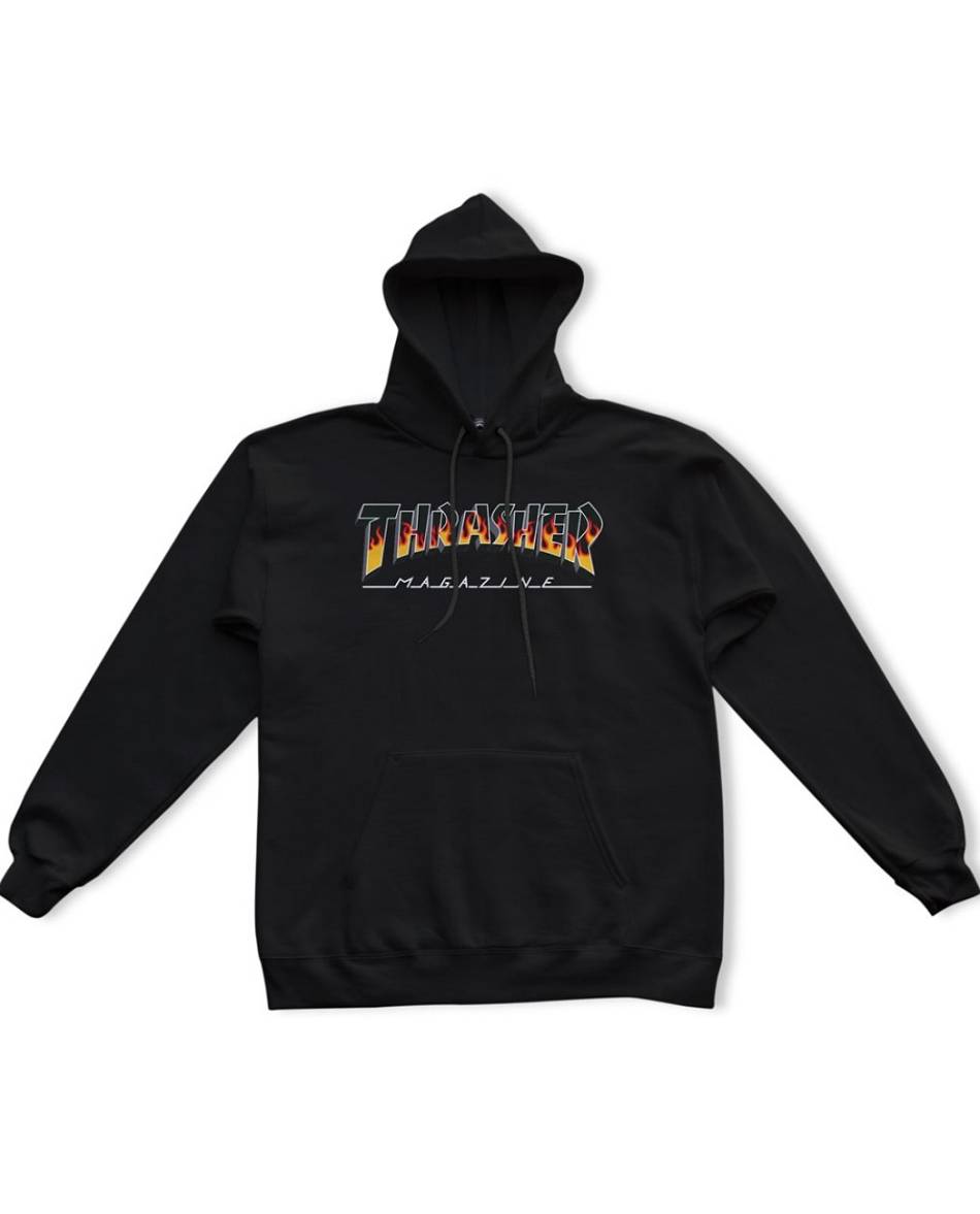 Thrasher Vlone BBQ Redux Noir Hommes | TDNV-38102416