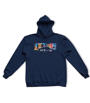 Thrasher Vlone 40 Years Bleu Marine Hommes | MXCN-13769032