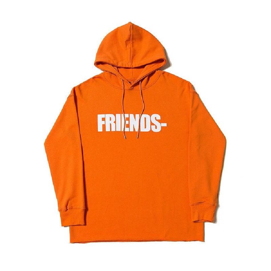 VLONE FRIENDS Vlone Friends Coton Hoodie Plus Jaune Unisex | KCKK-64734944