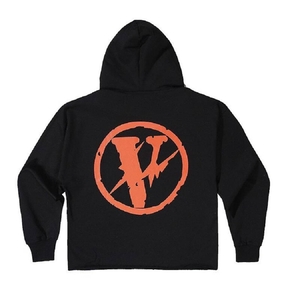 VLONE FRIENDS Vlone Fragment Friend Staple Hoodie Plus Noir Unisex | YBVM-83916790