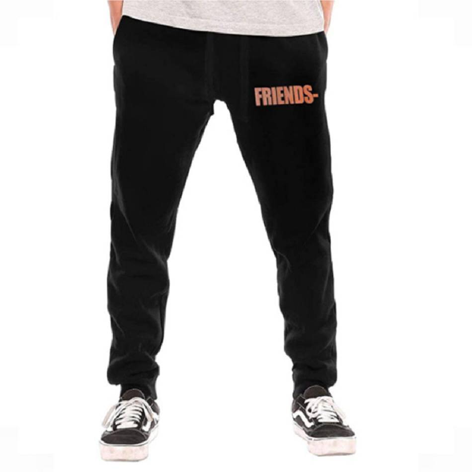 VLONE FRIENDS Vlone NOT Friend Hipster Hip Hop Man Plus Noir Unisex | PJYR-58809954