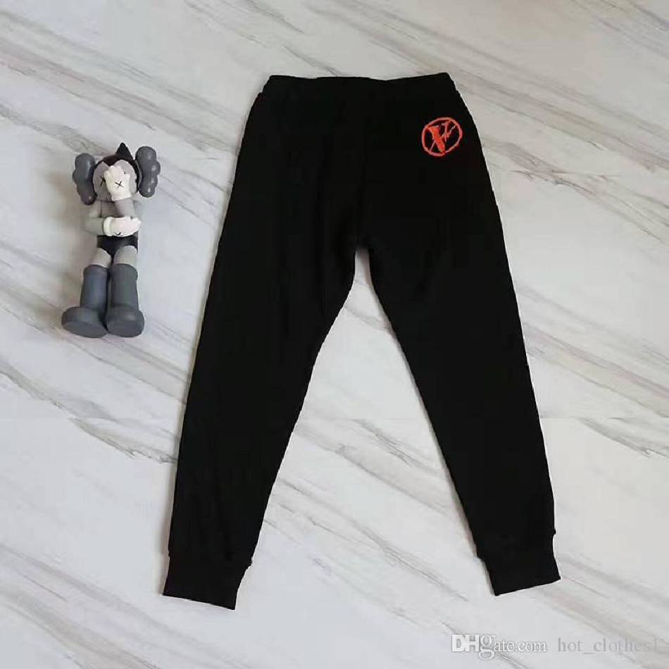 VLONE FRIENDS Vlone Friends Coton Sweatpant Plus Noir Unisex | TVUG-50589426