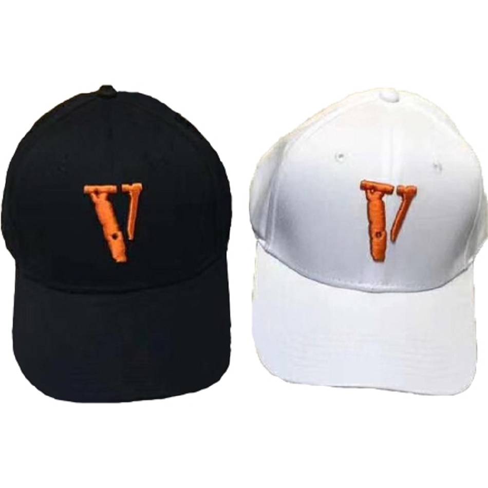 VLONE FRIENDS Vlone Friends Logo Hat Plus Noir Blanche Unisex | ZILI-83871235