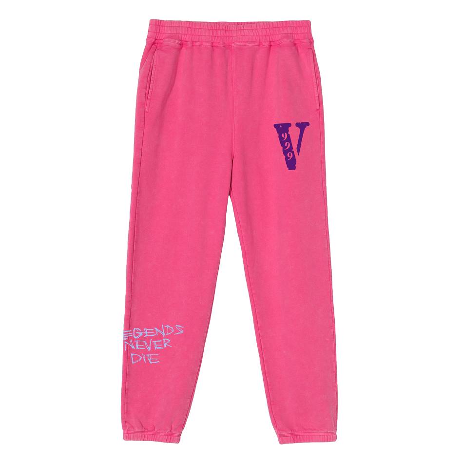 Jogging Vlone X Juice WRLD 999 Pink Rose Hommes | RHXA-90024908