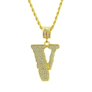 Collier Vlone GOLD CHAIN Plus Doré Unisex | OSOH-63358638