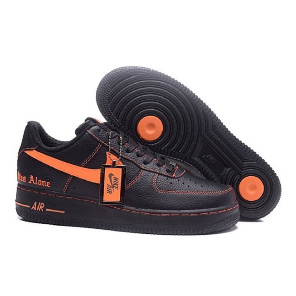 Chaussures Vlone Vlone x NikeLab Air Force Décontractées Sneakers Plus Noir Unisex | BKGS-28543844