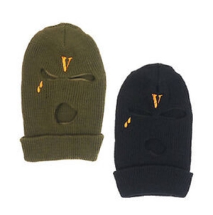 Masque Vlone SKI BALACLAVA KNIT CAP MASK Plus Vert Noir Unisex | RLYE-47496589