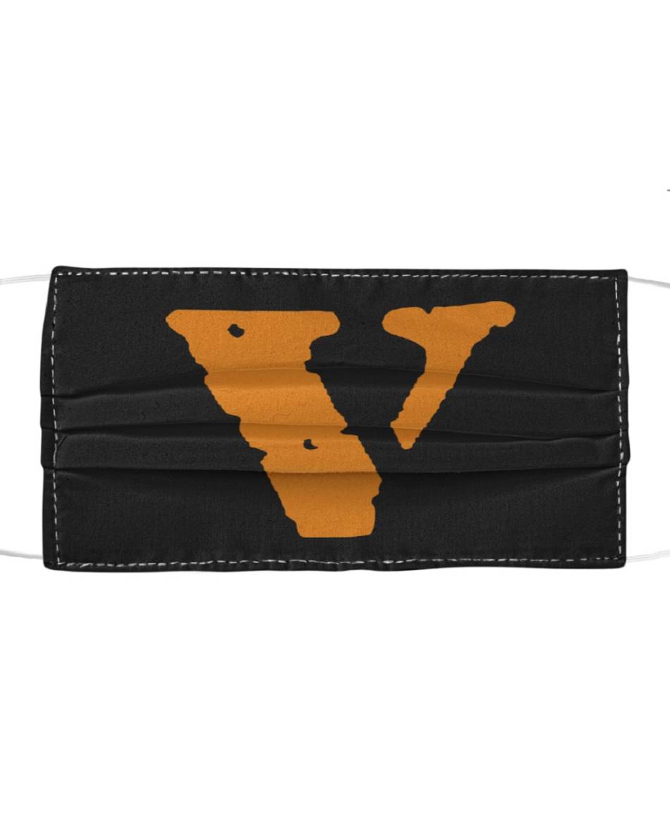 Masque Vlone Cloth Face Mask Plus Noir Unisex | RPLA-82065123