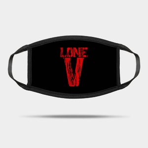 Masque Vlone Red Printed Face Mask Plus Rouge Noir Unisex | FHZR-63704448