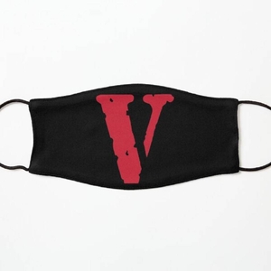 Masque Vlone Logo V Face Mask Plus Noir Unisex | UDHS-28737102