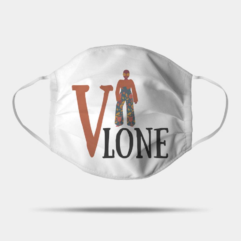 Masque Vlone Stylish Mode Mask Plus Blanche Unisex | BACE-36091398