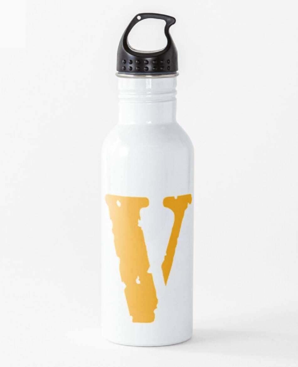 Bouteille Vlone Logo Yellow D'eau Bottle Plus Jaune Unisex | DBIN-10586055