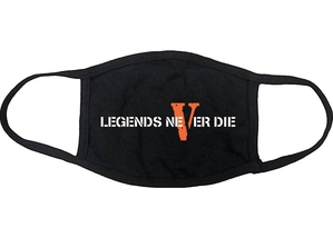 Masque Vlone JuiceWRLD Legends Never Die Face Mask Plus Noir Unisex | ZFCE-70108491