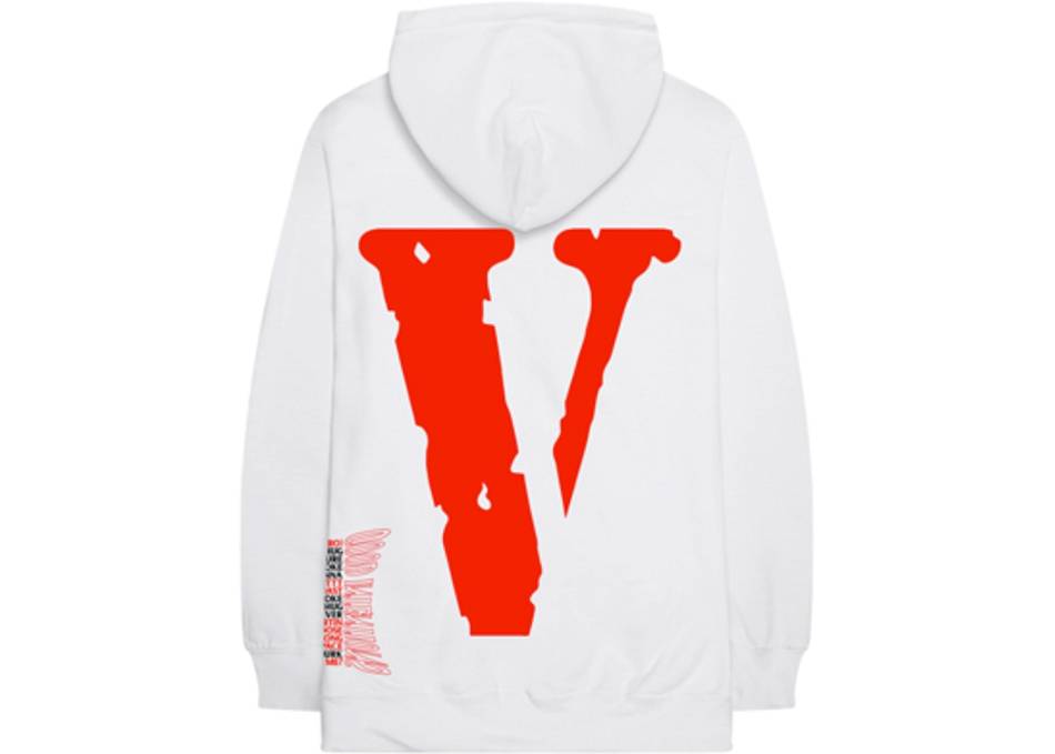 Sweat à Capuche Vlone VLONE X NAV Bad Habits But Good Intentions Blanche Hommes | BLDS-25230105