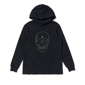 Sweat à Capuche Vlone X Neighborhood Skull Black Noir Hommes | KTFT-79053370