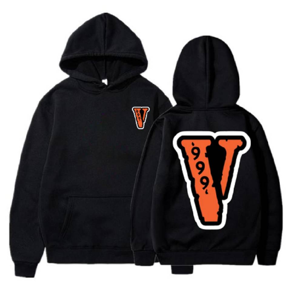 Sweat à Capuche Vlone x Juice WRLD 999 Black Noir Hommes | TOSN-17973391