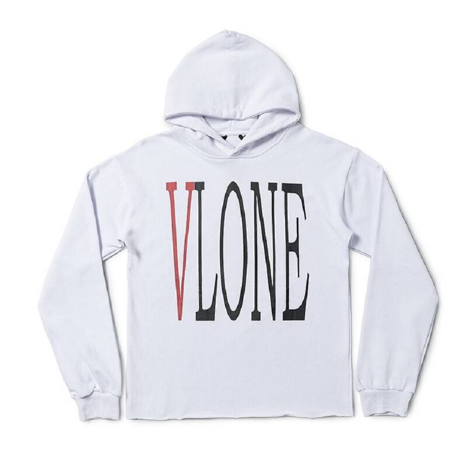 Sweat à Capuche Vlone VLONE Staple Logo Blanche Hommes | MMLY-50447599