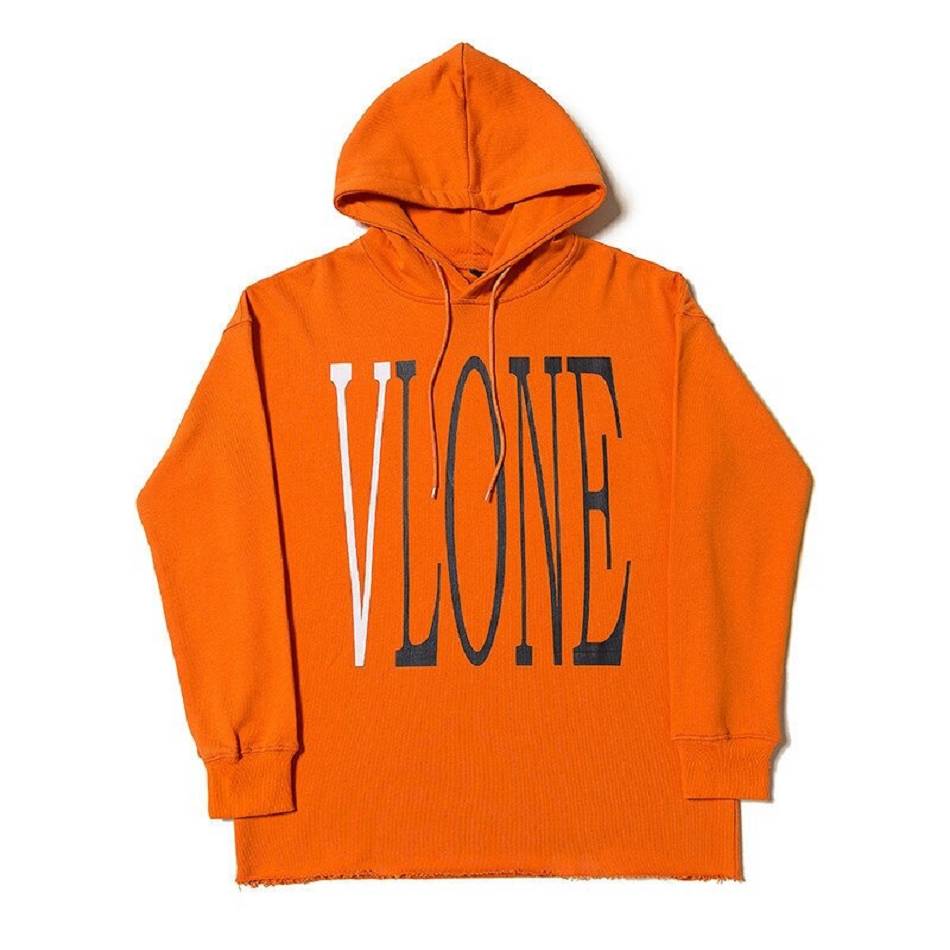 Sweat à Capuche Vlone Staple Design Mode Orange Hommes | RVQP-73956650