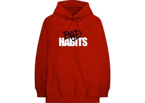 Sweat à Capuche Vlone VLONE Nava Bad Habits Pullovers Rouge Hommes | RRGB-51584722