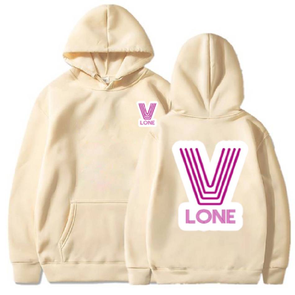 Sweat à Capuche Vlone Logo Goku Swoosh Beige Hommes | OBWF-32303204