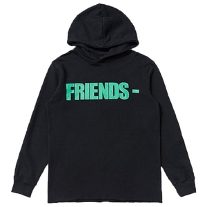 Sweat à Capuche Vlone VLONE Hip Hop Green Friend Classiche Noir Hommes | NWFI-47840777